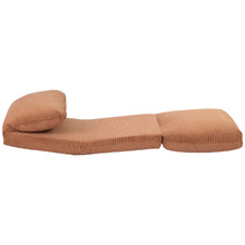 Olly Corduroy Lounge Chair Single Sofa Bed